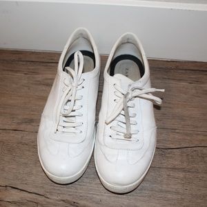 White Leather Sneakers